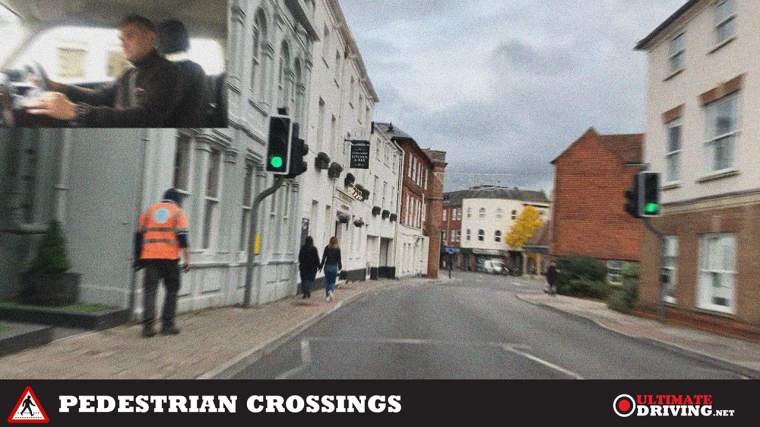 Still from the video lesson 'Pedestrian Crossings'